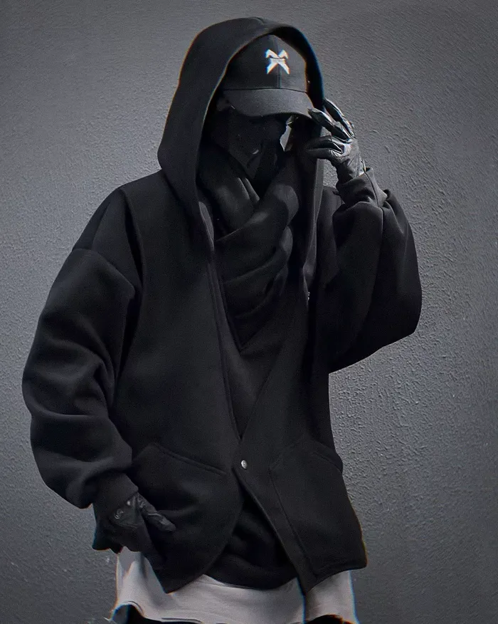 Turtleneck hoodie men's "Hinshiro" - Image 6