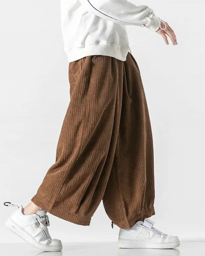 Velvet hakama pants "Asahi" - Image 7