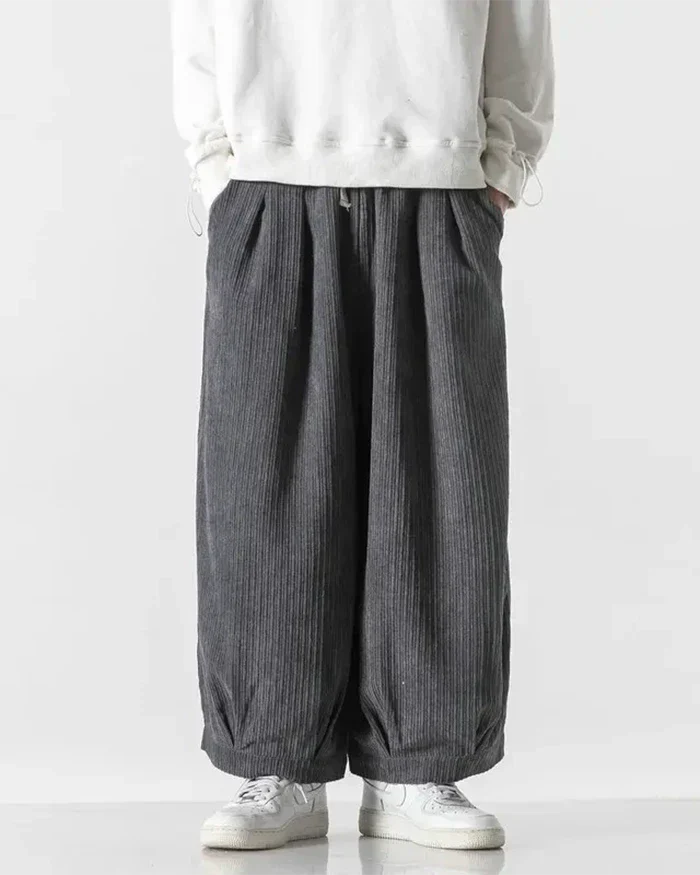 Velvet hakama pants "Asahi" - Image 8