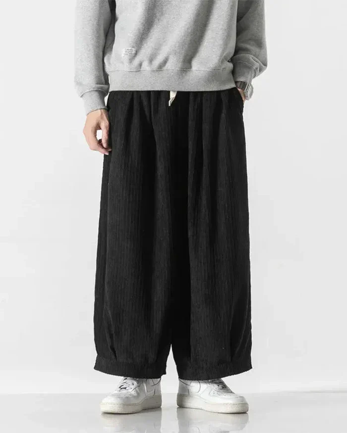 Velvet hakama pants "Asahi" - Image 9