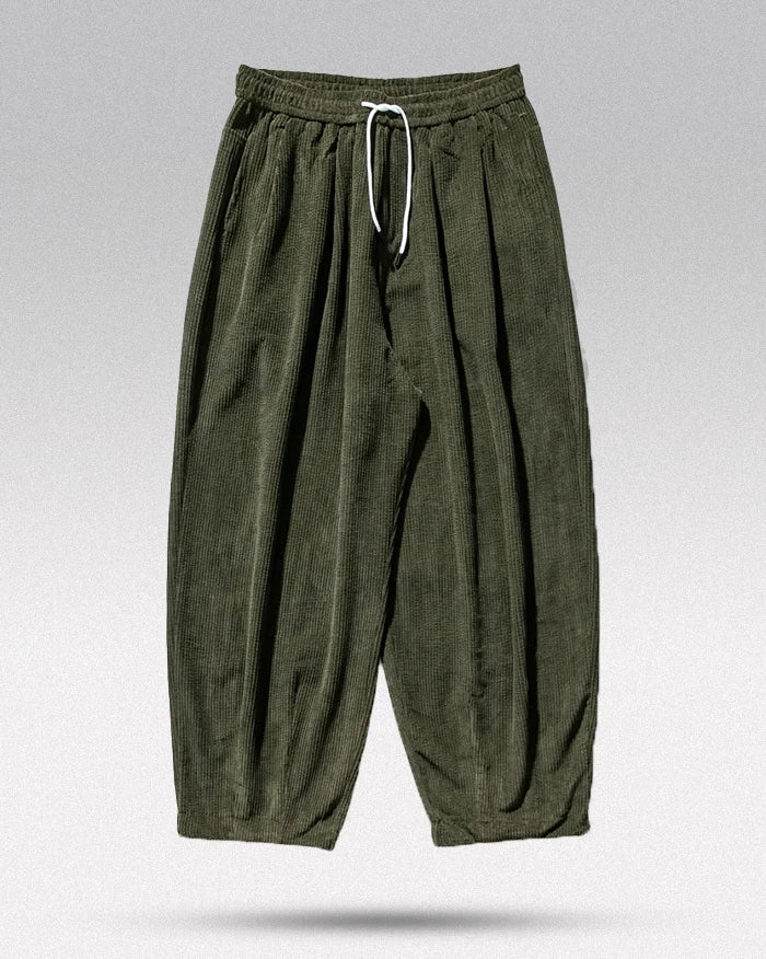 Velvet harem pants "Fushima" - Image 4