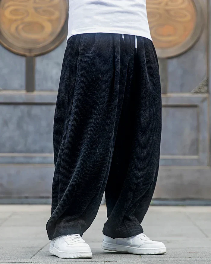 Velvet harem pants "Fushima" - Image 7