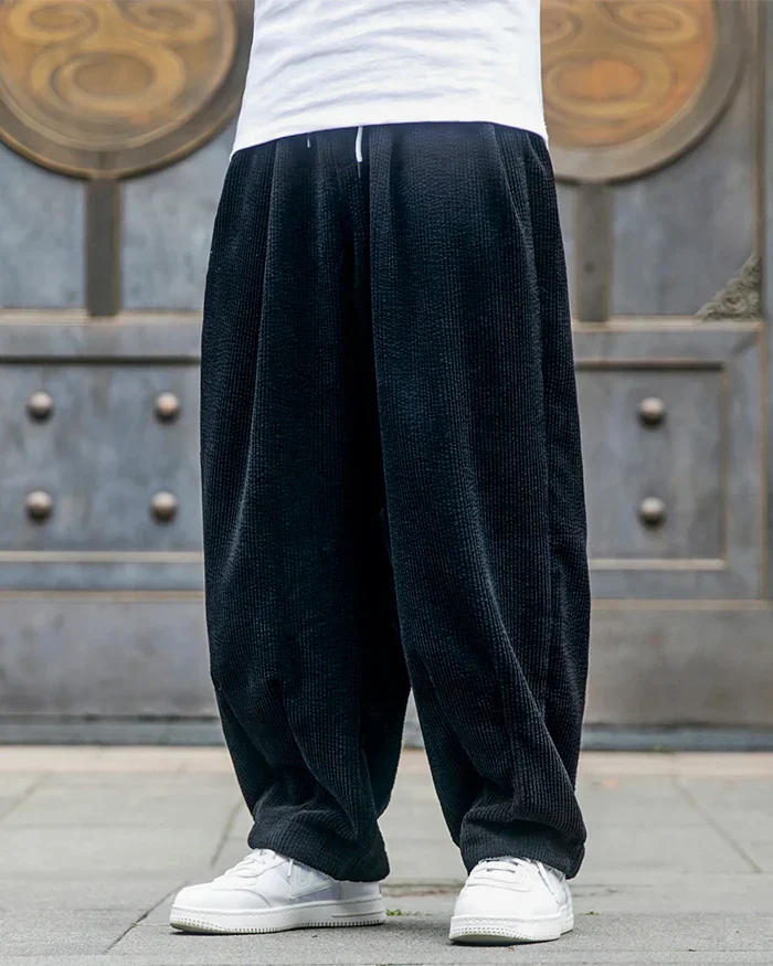 Velvet harem pants "Fushima" - Image 8