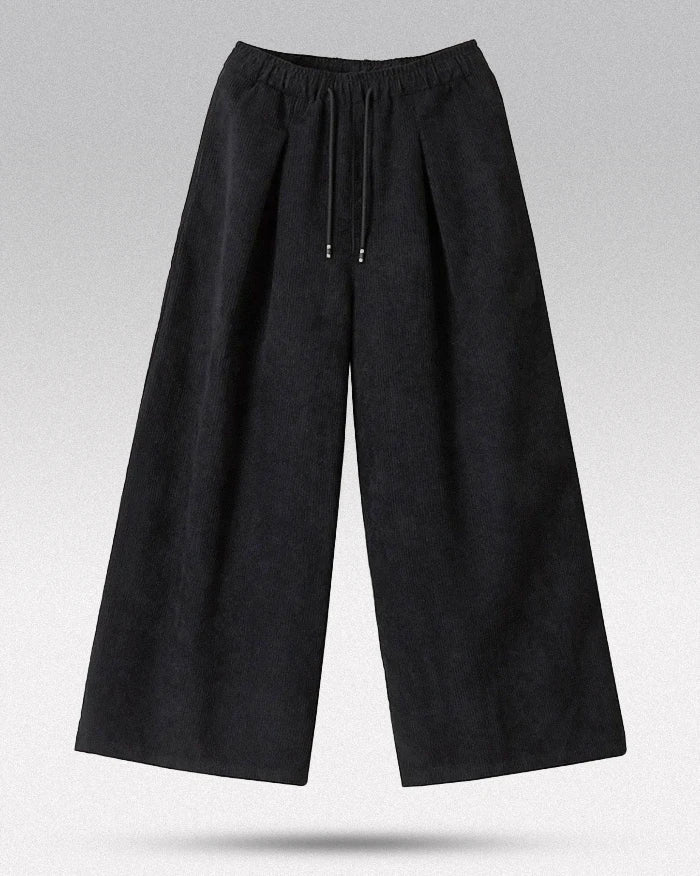 Velvet wide leg japanese pants "Shiko" - Image 6