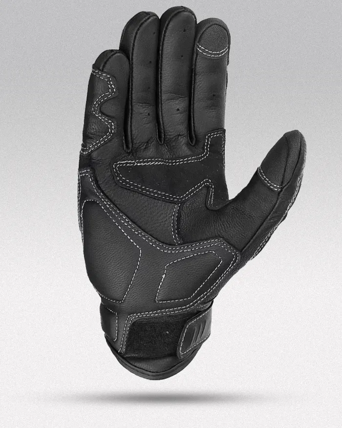 Vintage Leather Gloves "Tachiyo" - Image 10