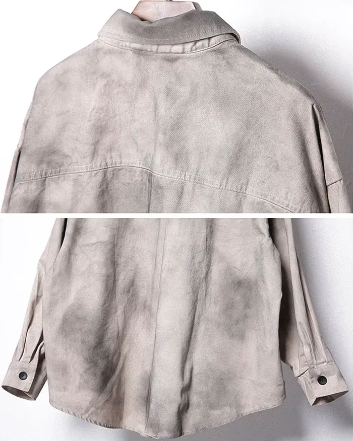 Vintage Tie Dye Shirt "Yotake" - Image 9