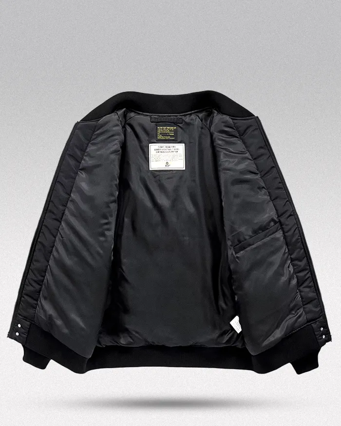 Warm men's bomber jacket "Ibushi" - Image 4