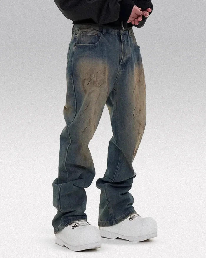 Washed jeans "Makura"
