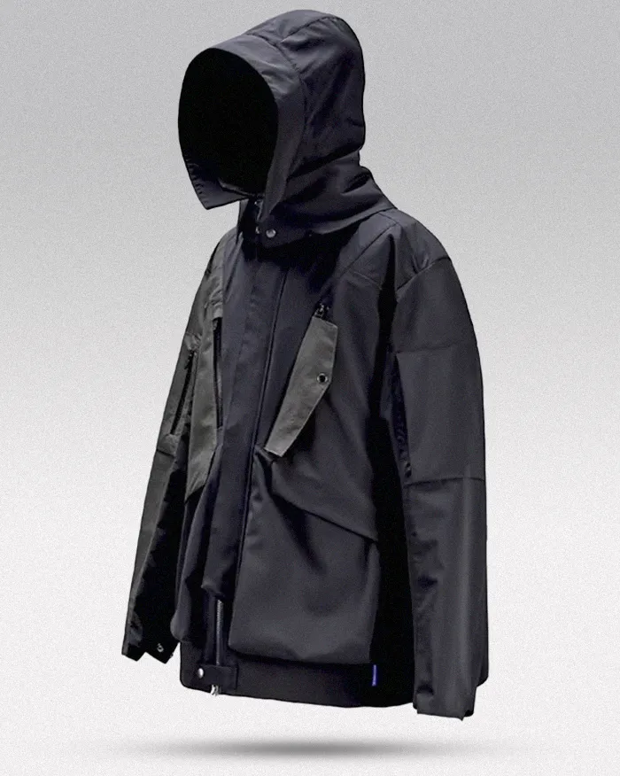 Waterproof techwear jacket "Hakoto"