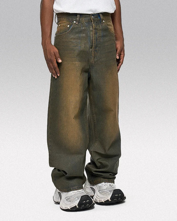 Wax coated jeans jeans "Nomi" - Image 3