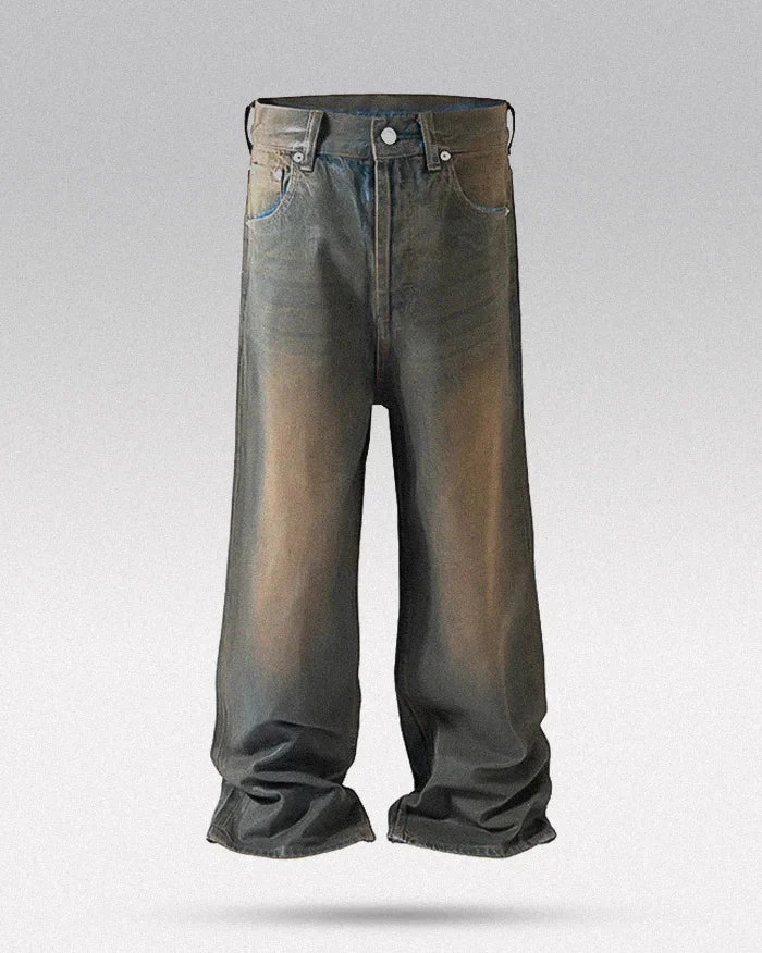 Wax coated jeans jeans "Nomi" - Image 8