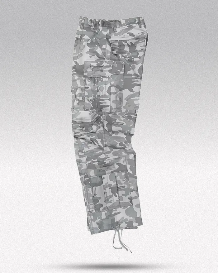 White Camo baggy pants "Yashu" - Image 12