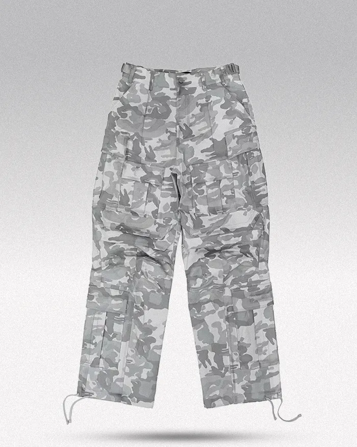 White Camo baggy pants "Yashu" - Image 13