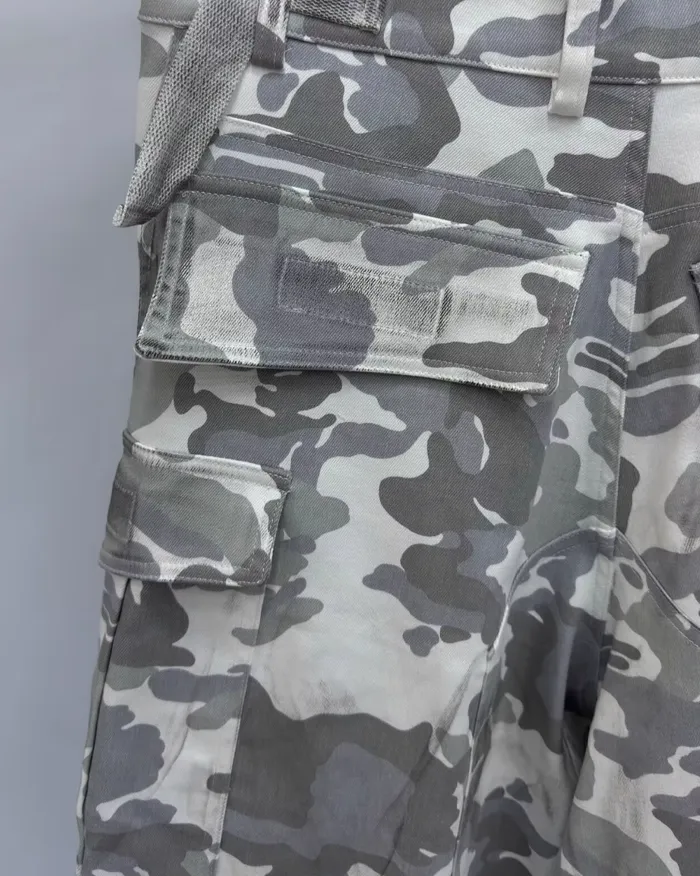 White Camo baggy pants "Yashu" - Image 5