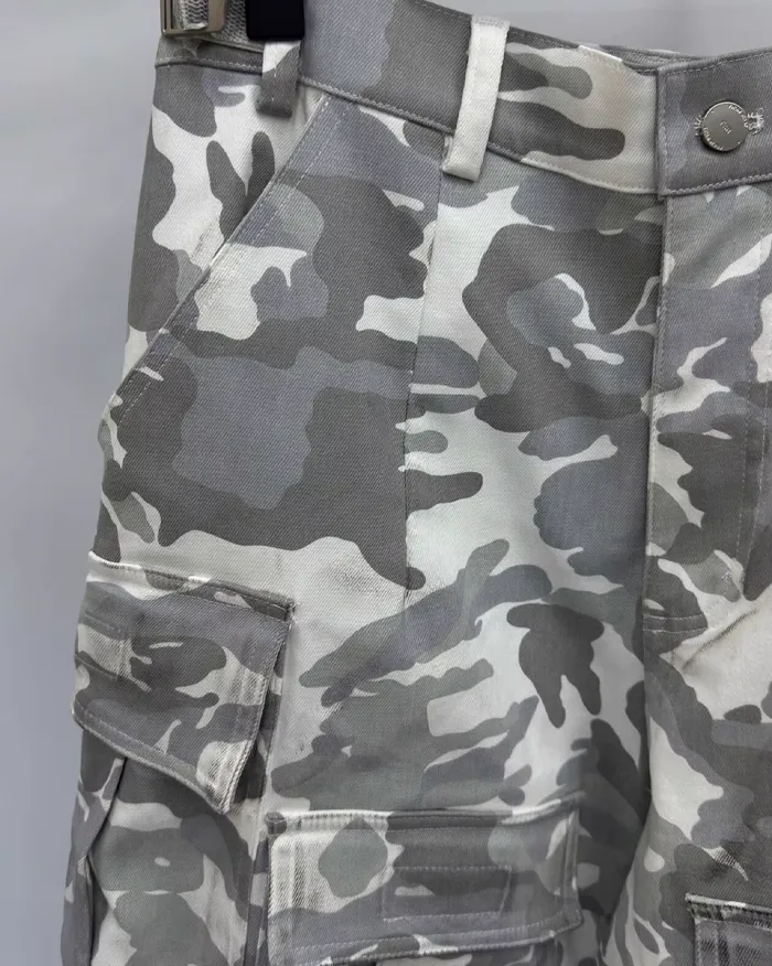 White Camo baggy pants "Yashu" - Image 9