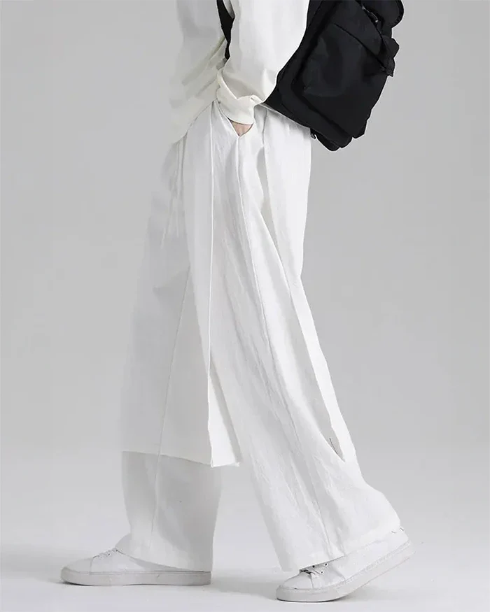 White hakama pants "Yotsu" - Image 4