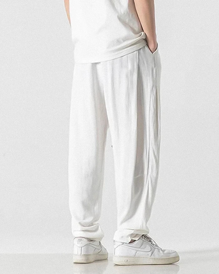 White harem pants "Mino" - Image 3