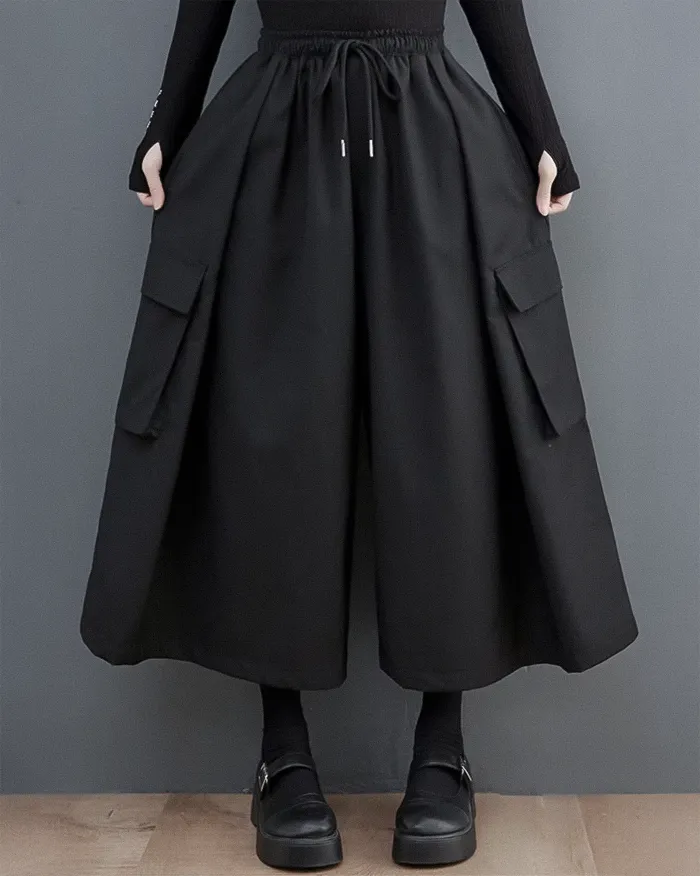 Wide leg cargo pants for women "Minayo" - Image 4