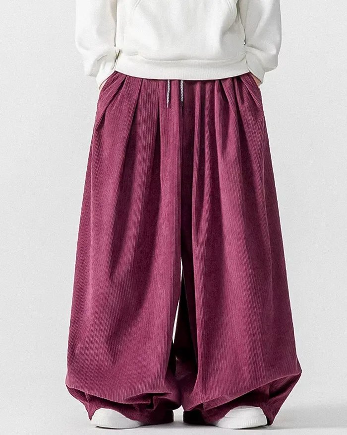 Wide leg corduroy pants "Yagata" - Image 10