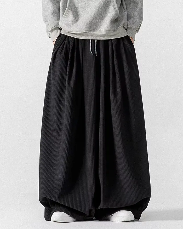 Wide leg corduroy pants "Yagata" - Image 4