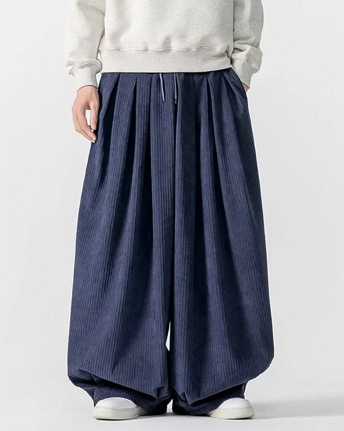 Wide leg corduroy pants "Yagata" - Image 9