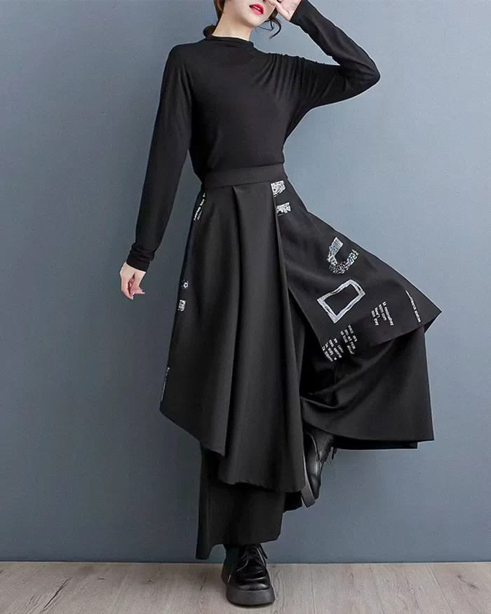 Wide leg dress pants women "Yamata" - Image 2