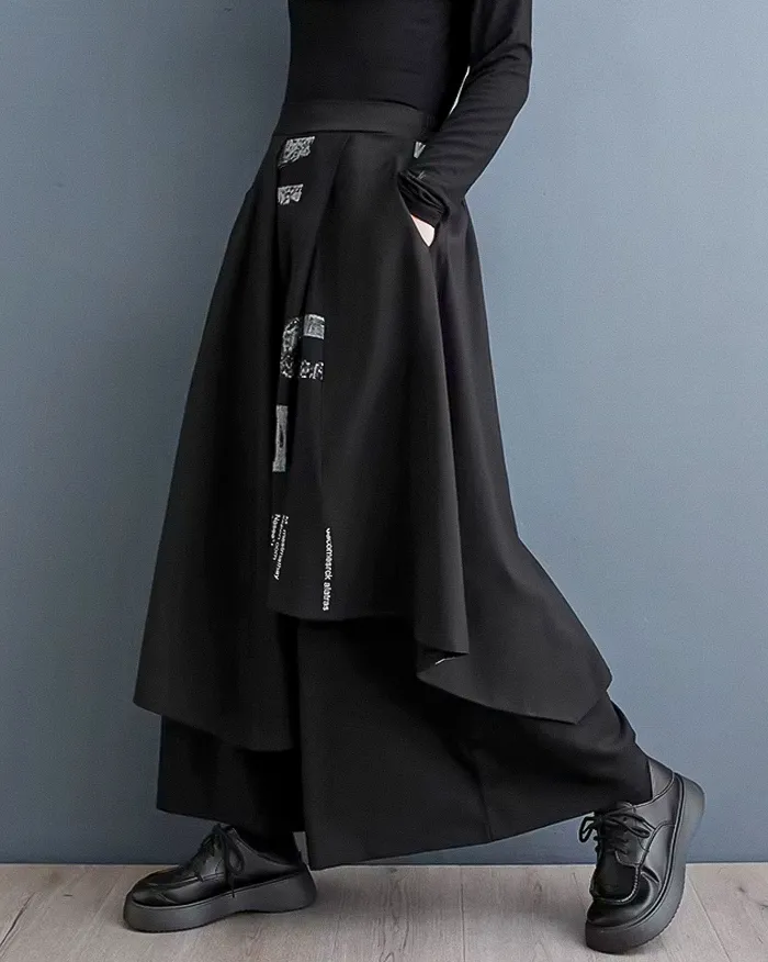 Wide leg dress pants women "Yamata" - Image 5