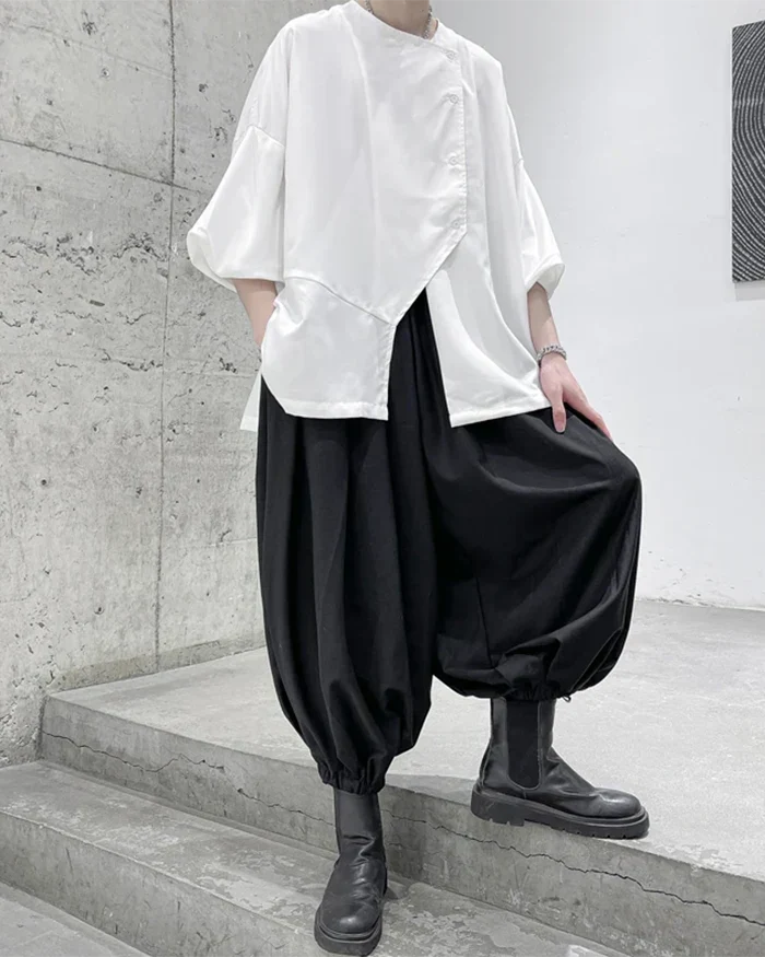 Wide leg harem pants "Seki" - Image 3