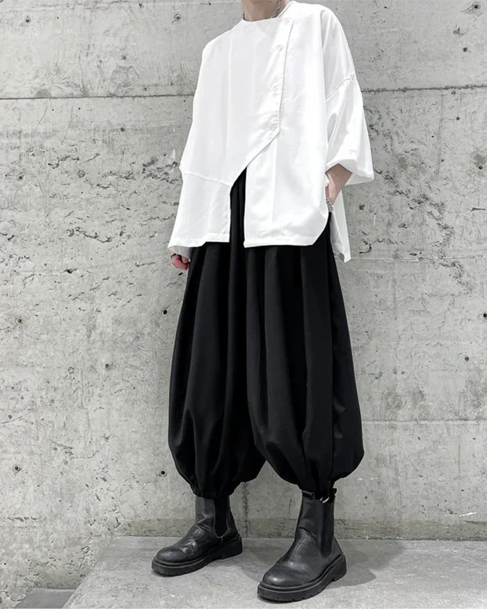 Wide leg harem pants "Seki" - Image 4