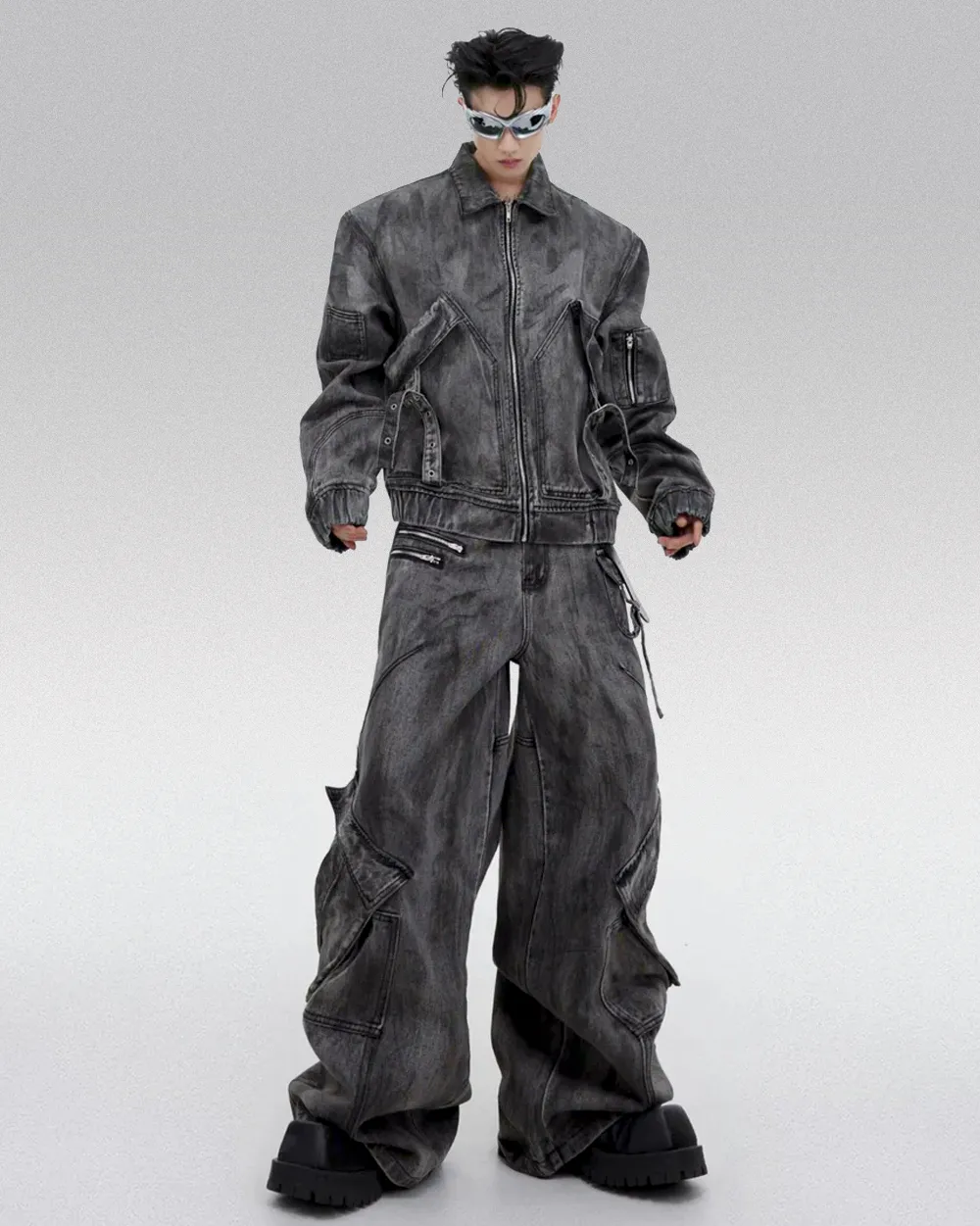 Wide leg jeans Y2k "Takami" - Image 5