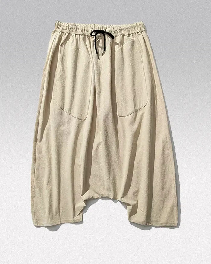 Wide leg linen pants "Kisawa" - Image 13