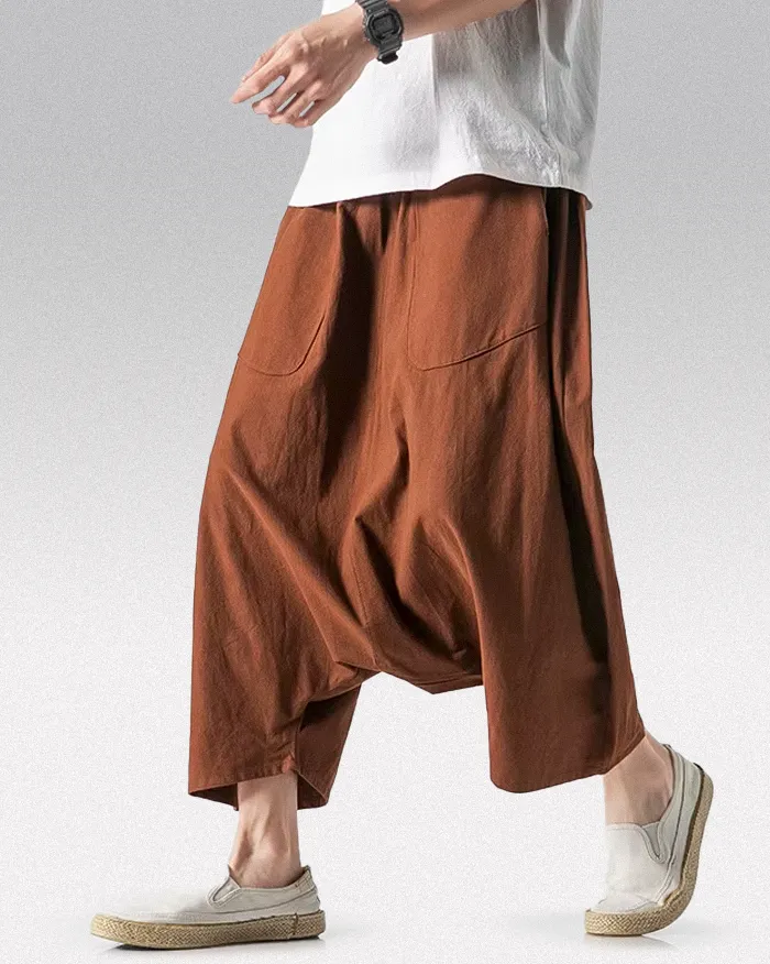 Wide leg linen pants "Kisawa" - Image 2