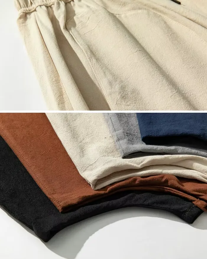 Wide leg linen pants "Kisawa" - Image 5