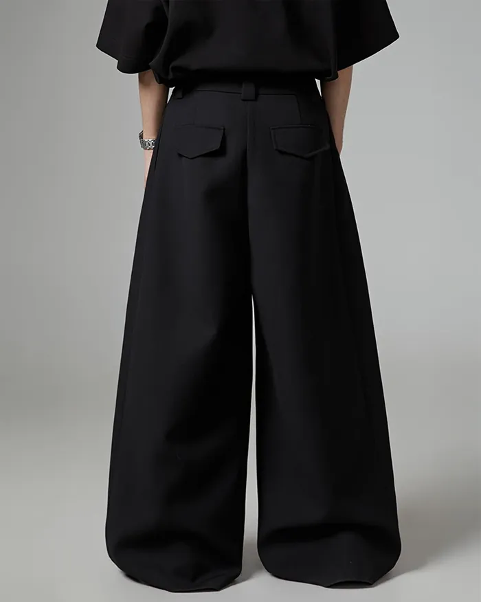 Wide leg pants for men "Tainai" - Image 4