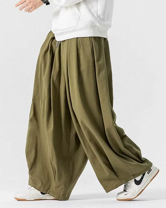 Wide leg trouser pants "Roishi" - Image 2