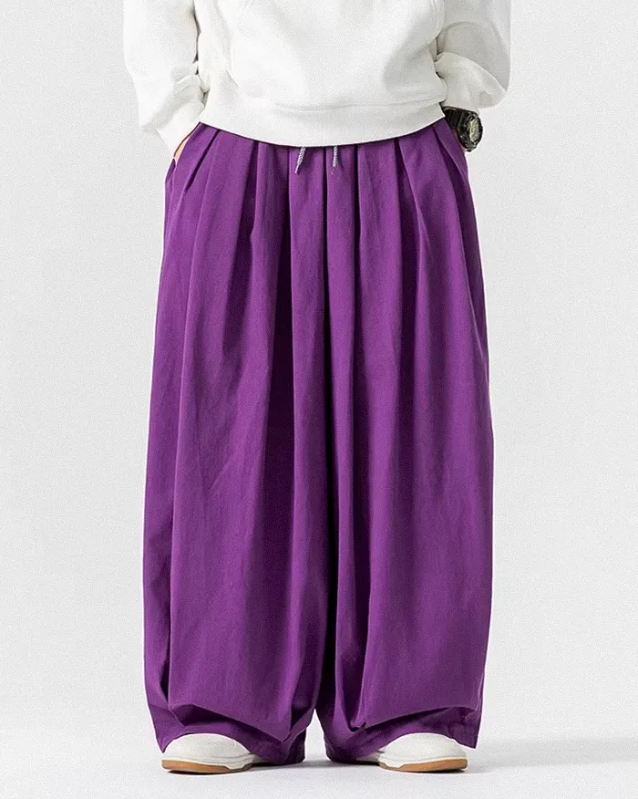 Wide leg trouser pants "Roishi" - Image 3