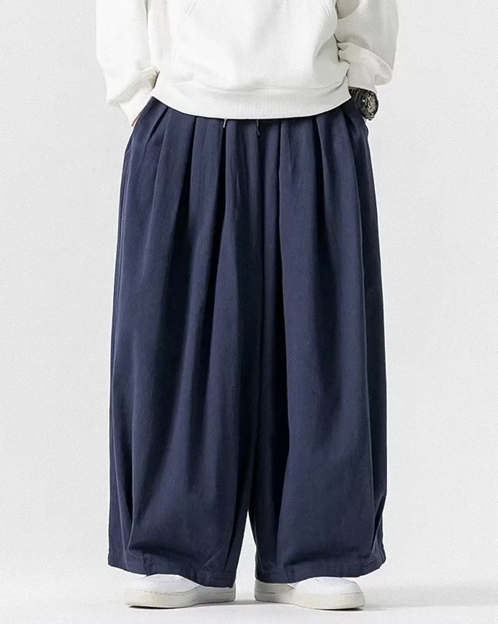 Wide leg trouser pants "Roishi" - Image 4