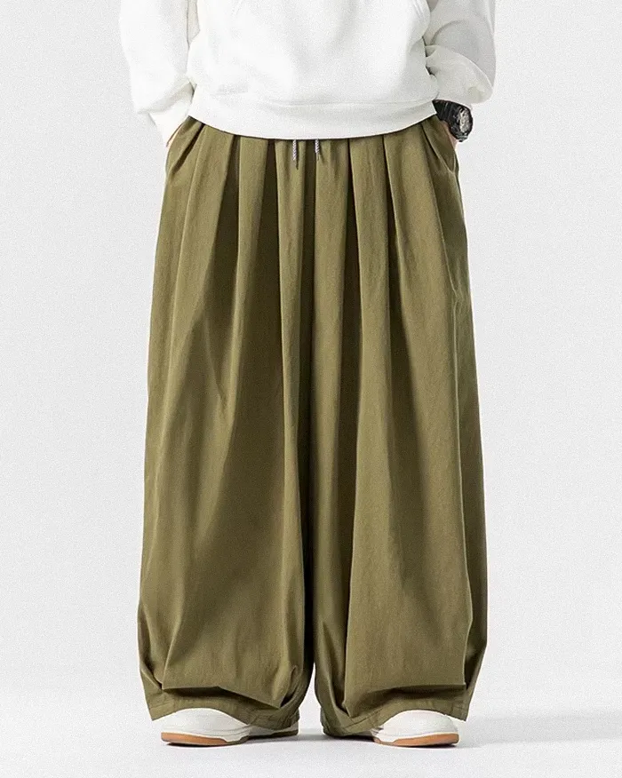 Wide leg trouser pants "Roishi" - Image 8