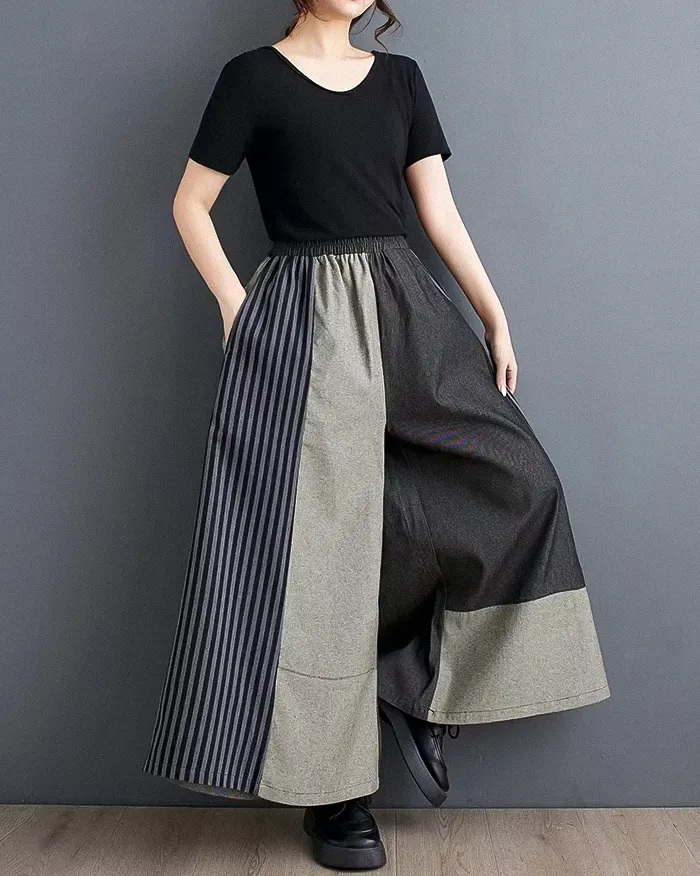 Wide leg trousers women "Shiyama" - Image 5