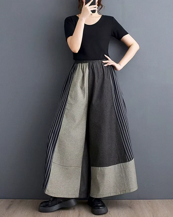 Wide leg trousers women "Shiyama" - Image 7