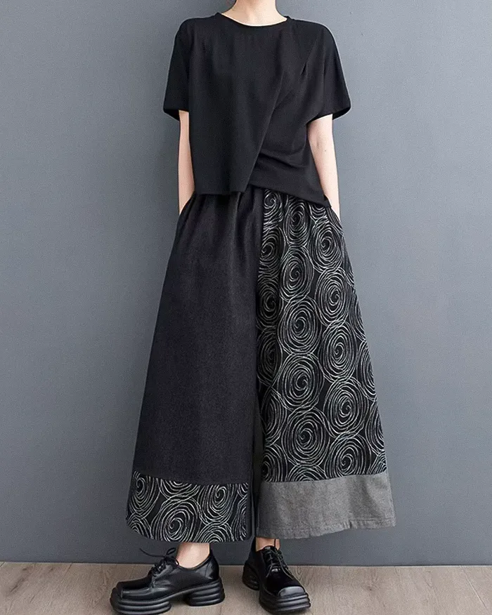 Wide leg women's pants "Kikuchi" - Image 10