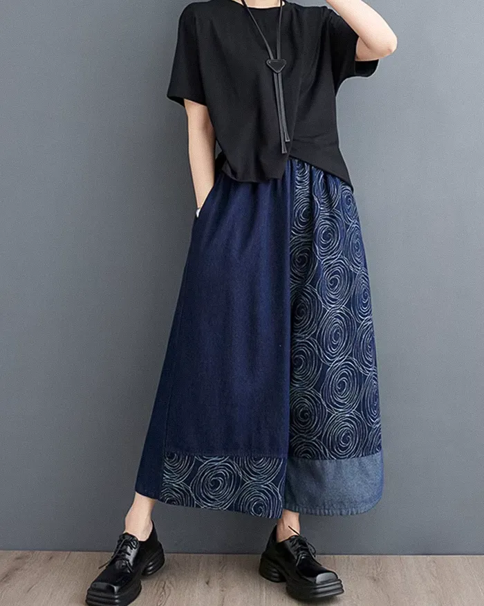 Wide leg women's pants "Kikuchi" - Image 4