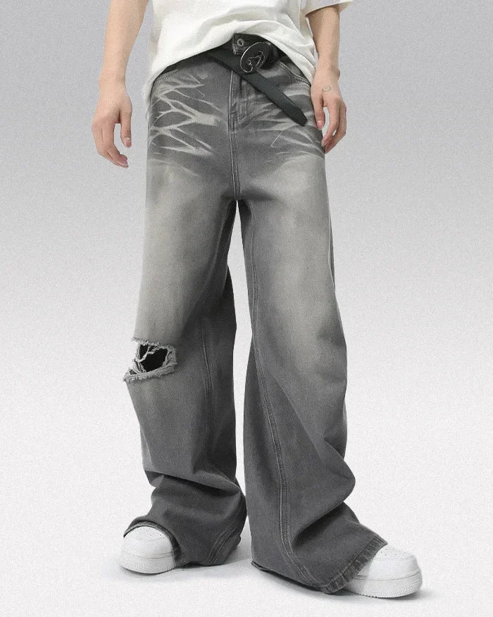 Wide leg y2k jeans "Oshu" - Image 10
