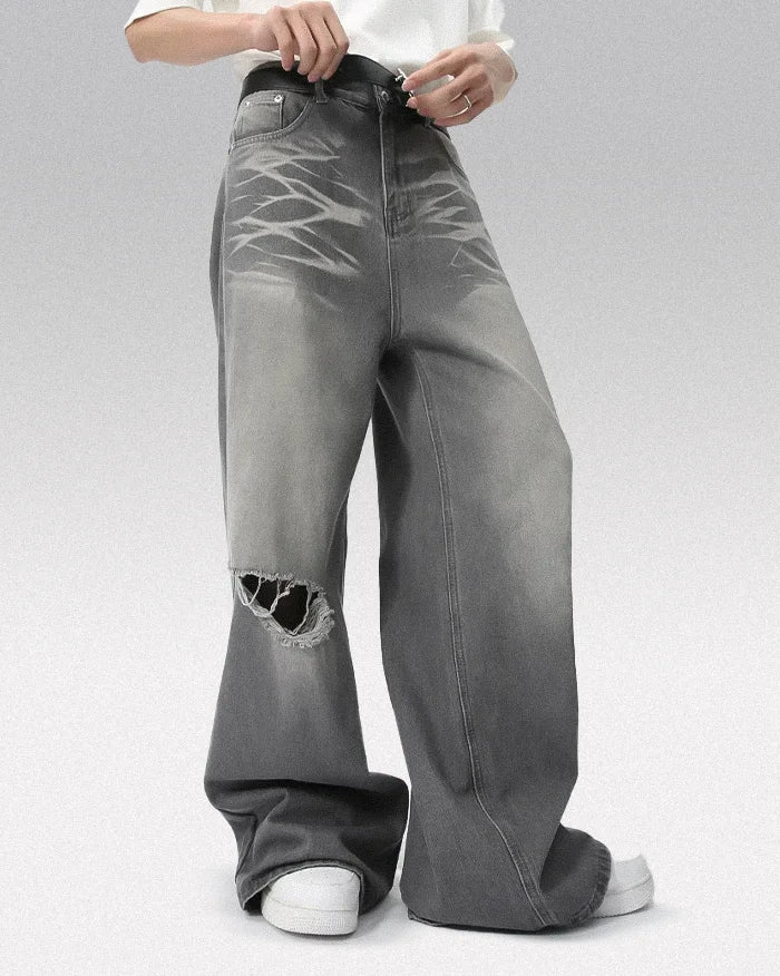 Wide leg y2k jeans "Oshu" - Image 4