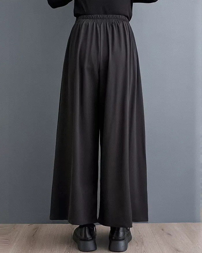 Wide legged pants for women "Hiyama" - Image 3