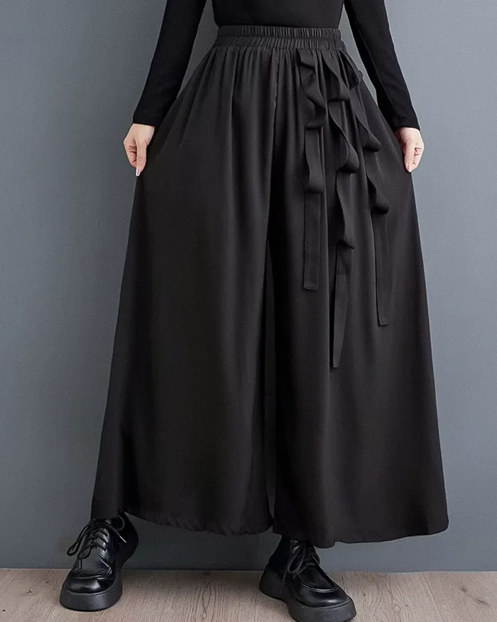 Wide legged pants for women "Hiyama" - Image 6
