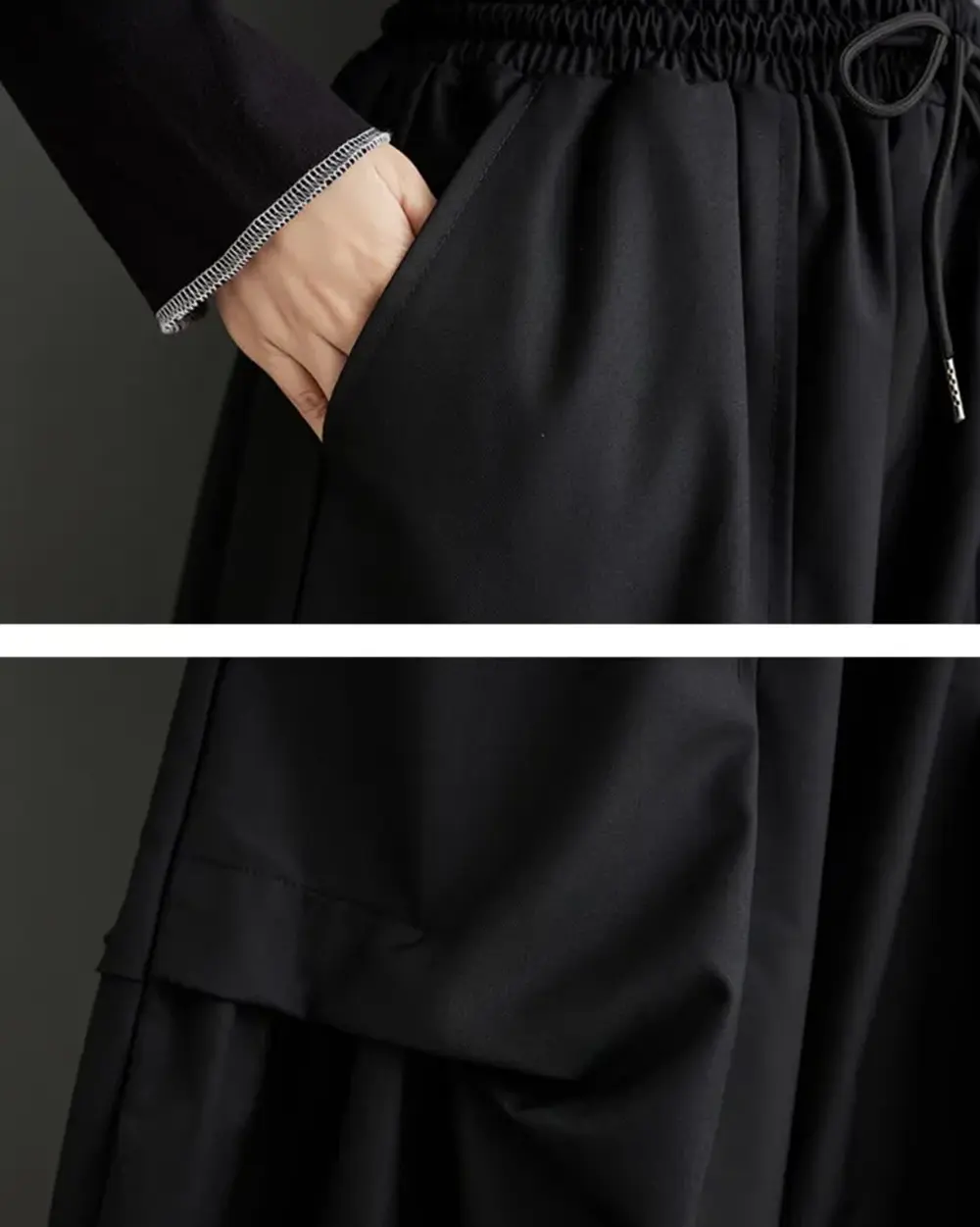Wide legs pants for women "Fukuchi" - Image 6