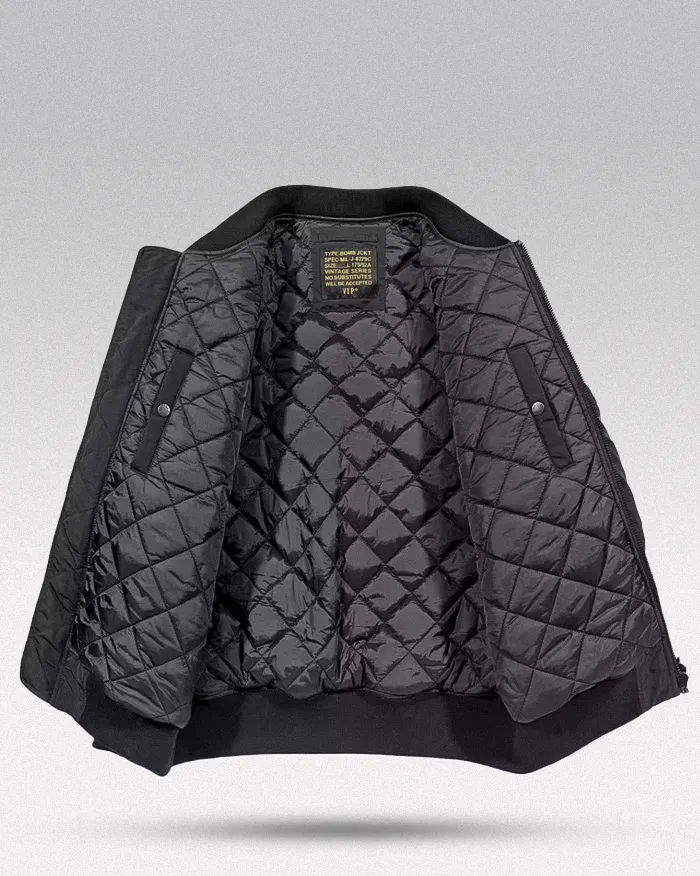 Winter bomber jacket men's "Shonji" - Image 4