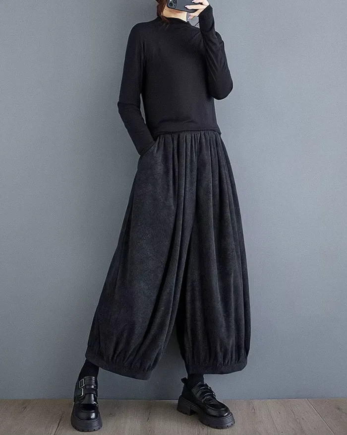 Women wide leg trousers "Gaizuru" - Image 3