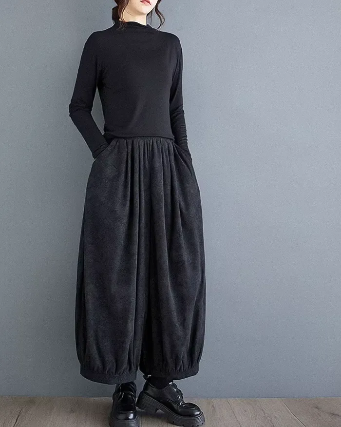 Women wide leg trousers "Gaizuru" - Image 4
